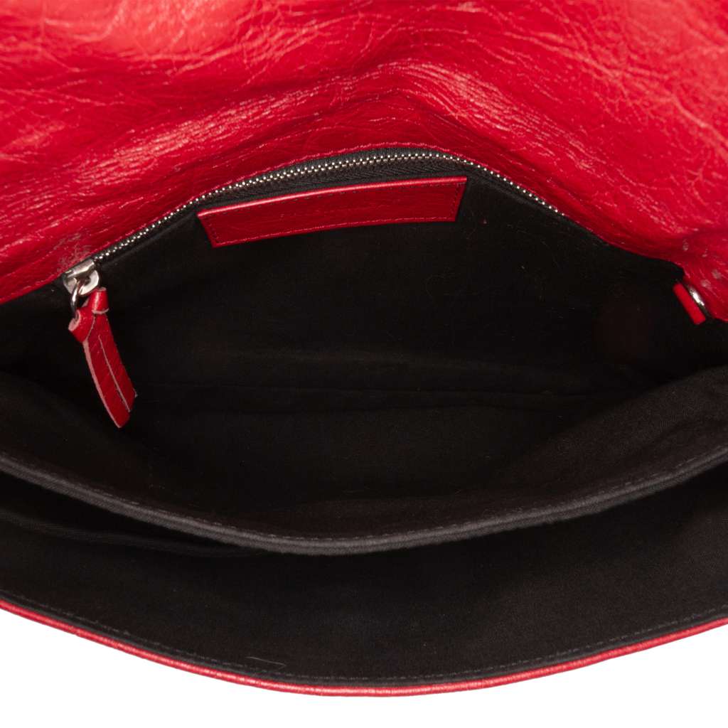 Balenciaga Lambskin Motocross Classic Envelope Crossbody - 4