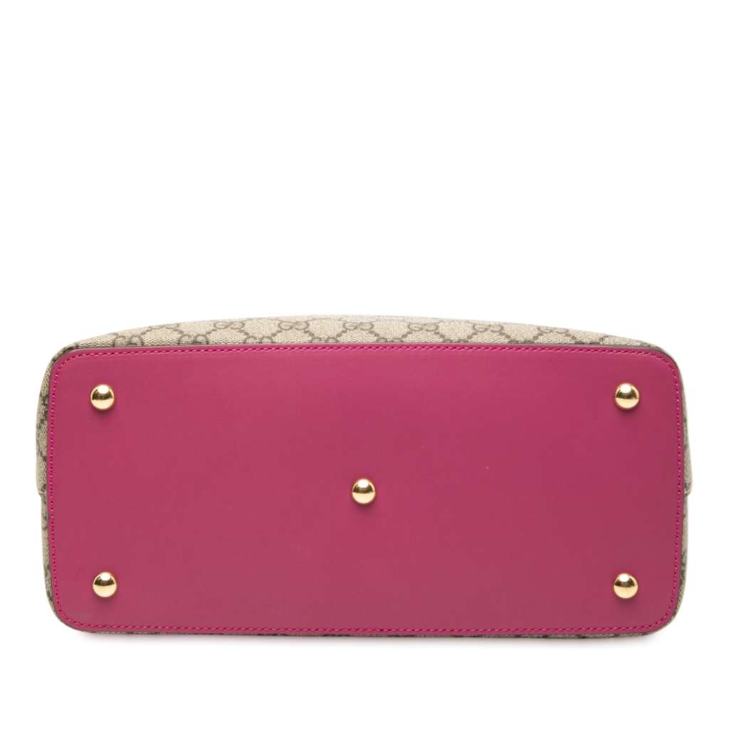 Gucci GG Supreme Linea A Foldover Tote - 3