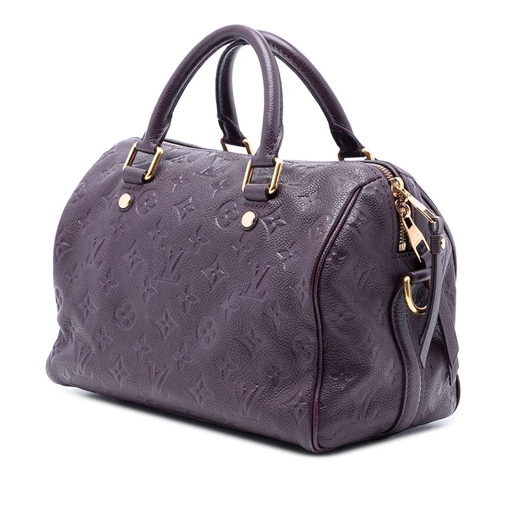 Louis Vuitton Monogram Empreinte Speedy Bandouliere 25 - 2