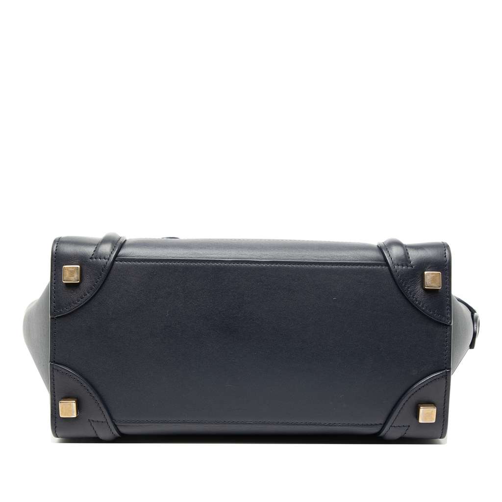 Celine Micro Leather Luggage Tote - 3