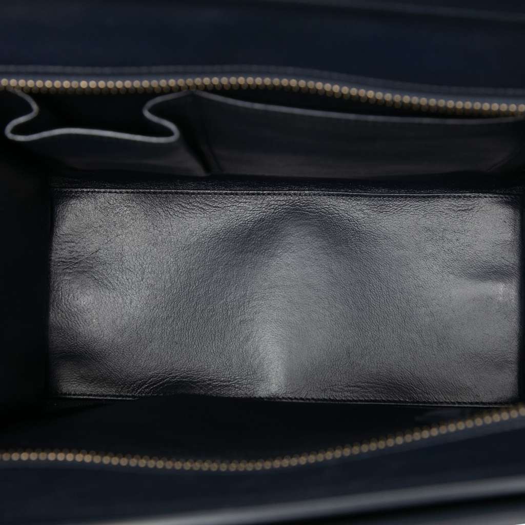 Celine Micro Leather Luggage Tote - 4