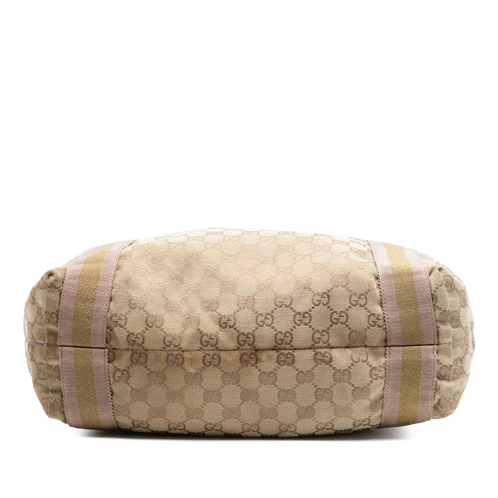 Gucci GG Canvas Web Tote - 3