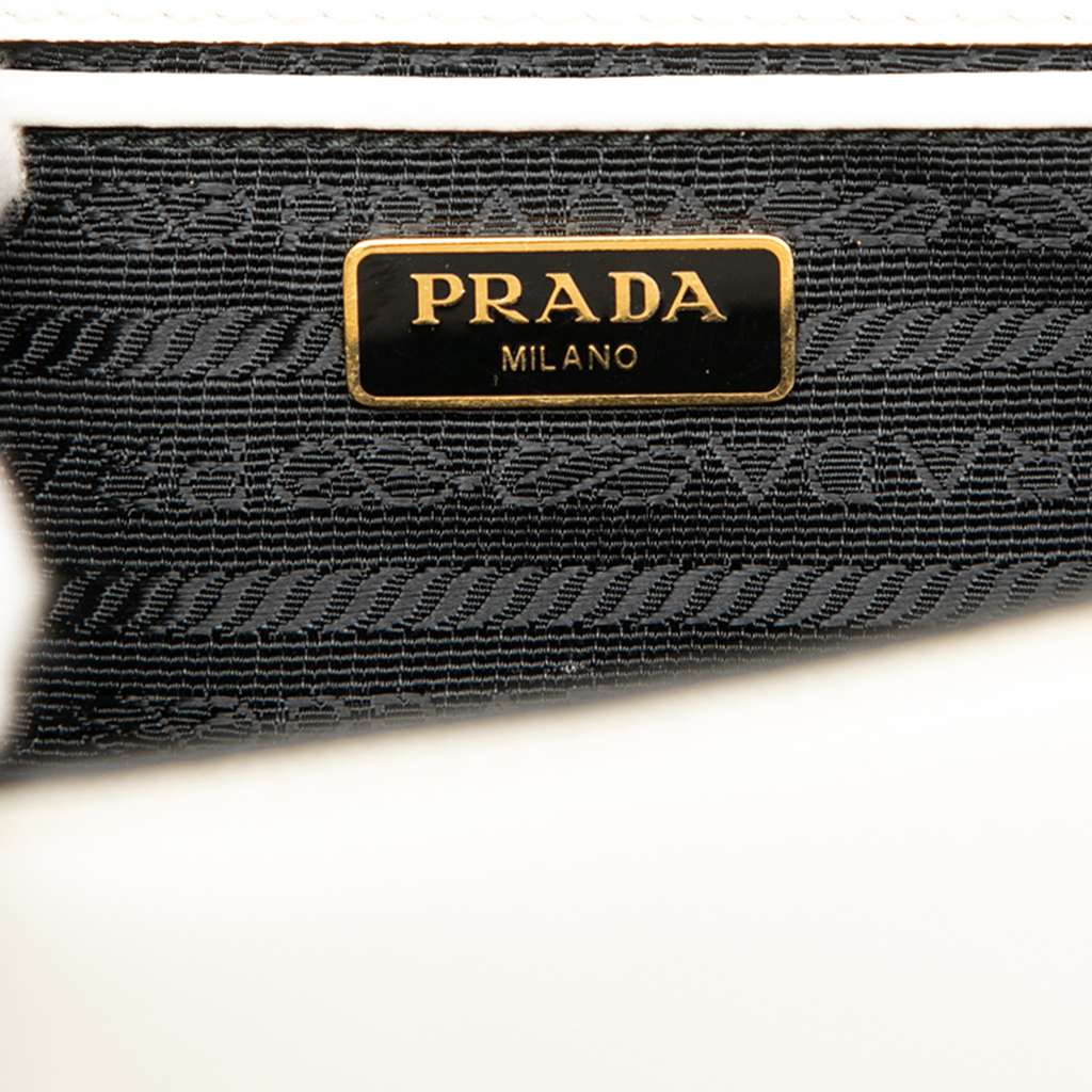 Prada Saffiano Lux Envelope Chain Flap - 5