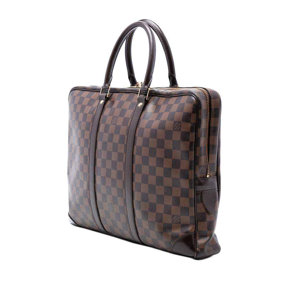 Louis Vuitton Damier Ebene Porte Documents Voyage PM - 2