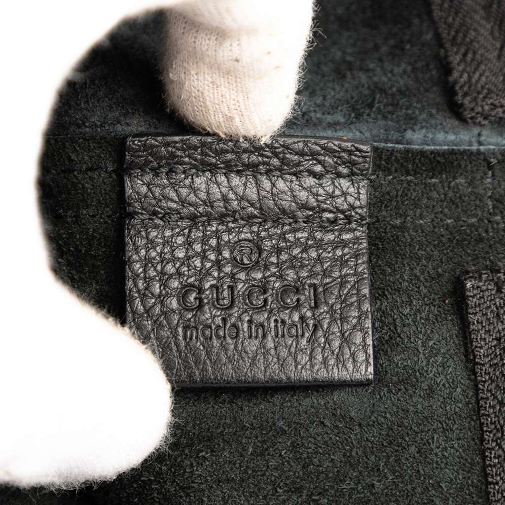 Gucci Medium Leather Logo Portfolio Clutch - 5