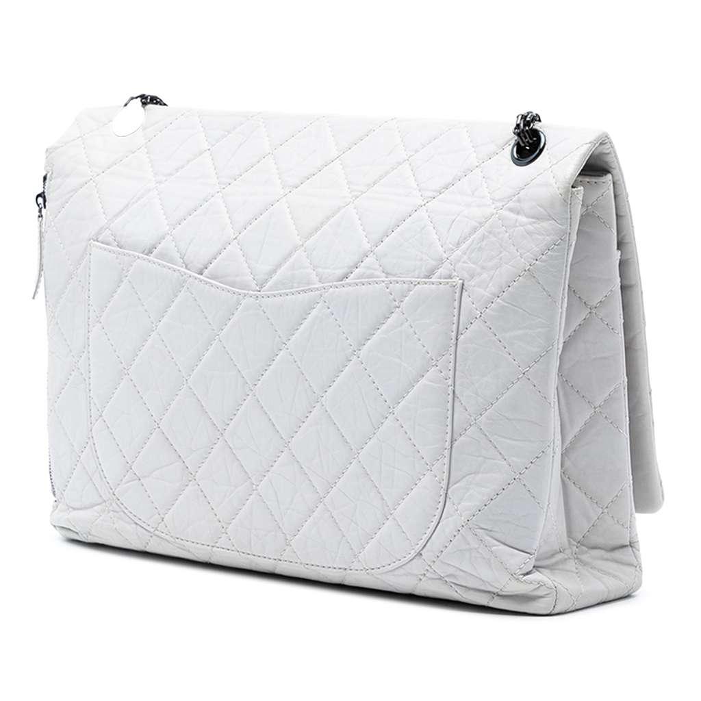 Chanel Maxi Quilted Aged Calfskin Reissue 2.55 Single Flap - 2