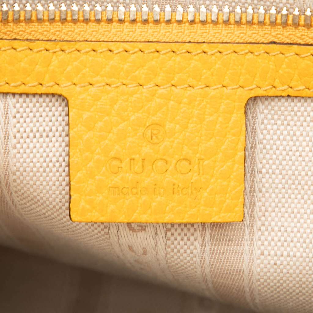 Gucci Calfskin Swing Top Handle Satchel - 5