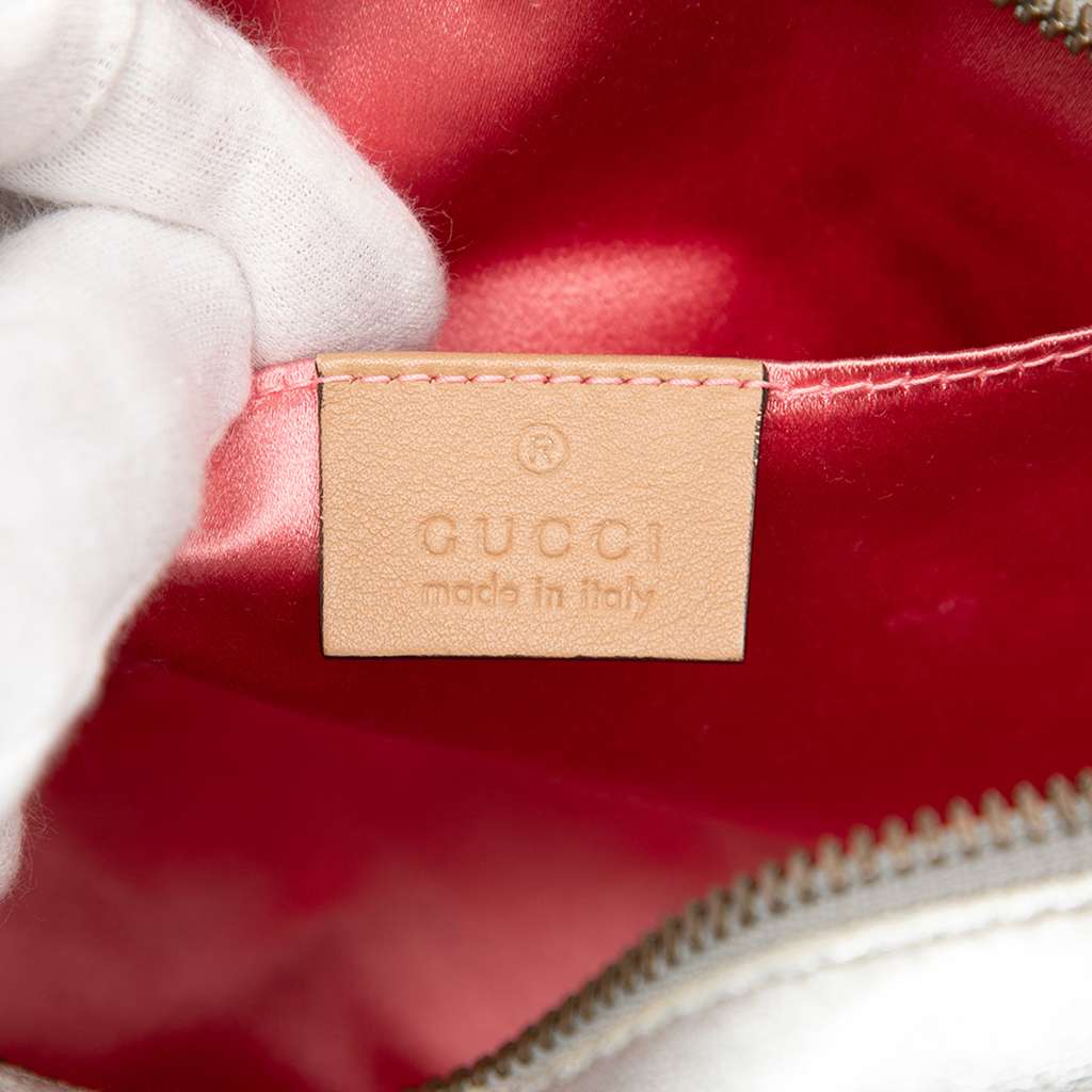 Gucci Small GG Marmont Pearl Studded Matelasse Leather Aria Crossbody - 5