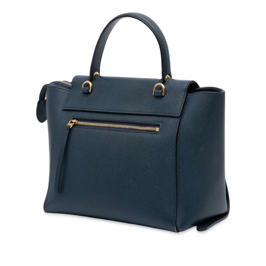 Celine Mini Grained Calfskin Belt Bag - 2