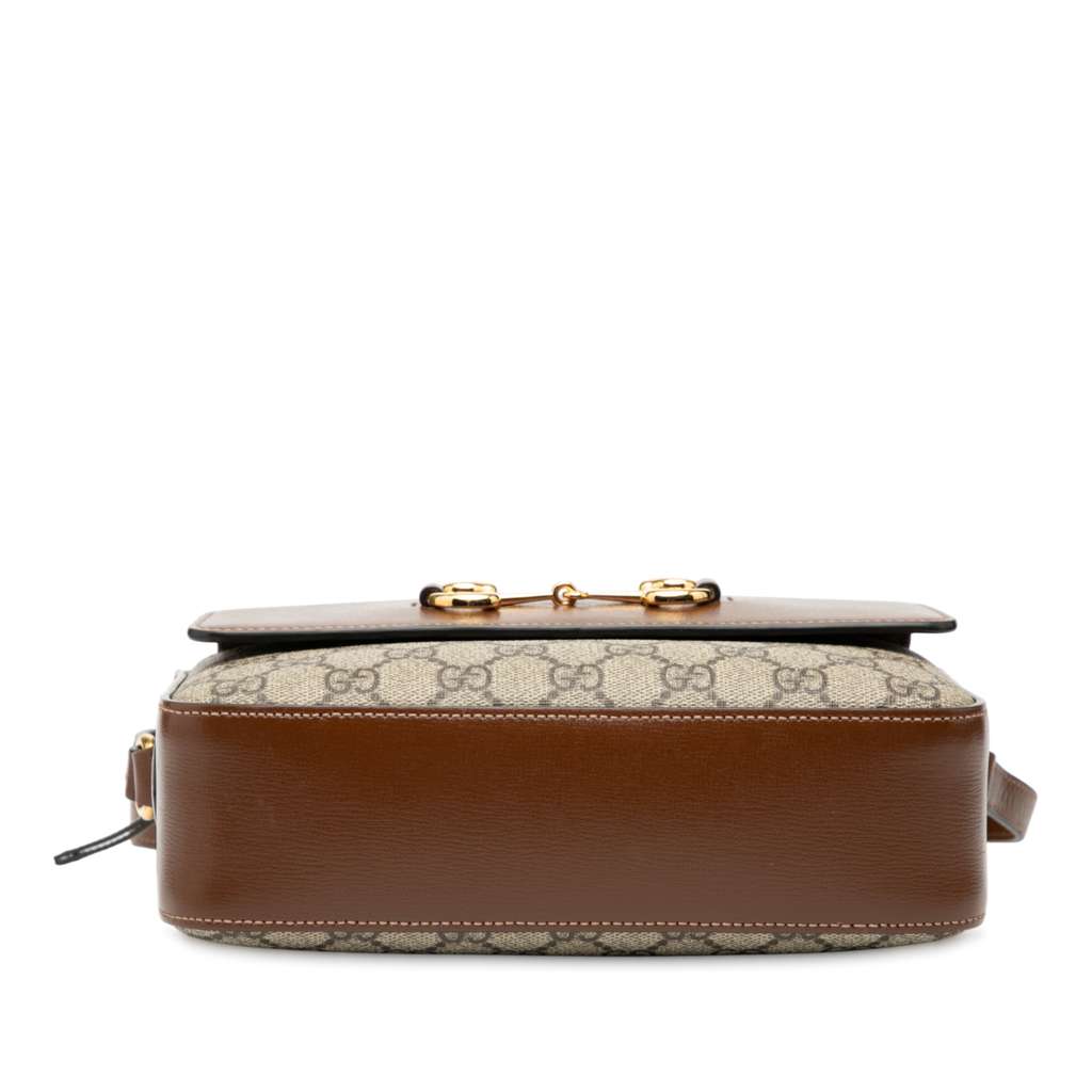 Gucci Small GG Supreme Horsebit 1955 Crossbody - 3