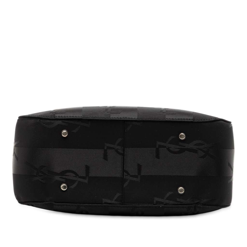 Saint Laurent Monogram Logo Nylon Shoulder Bag - 3
