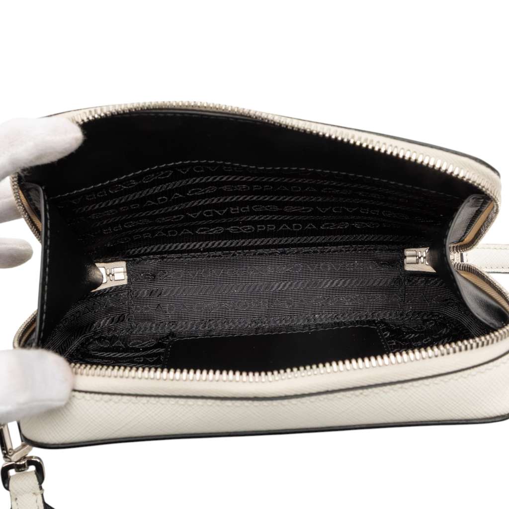 Prada Saffiano Brique Crossbody - 4