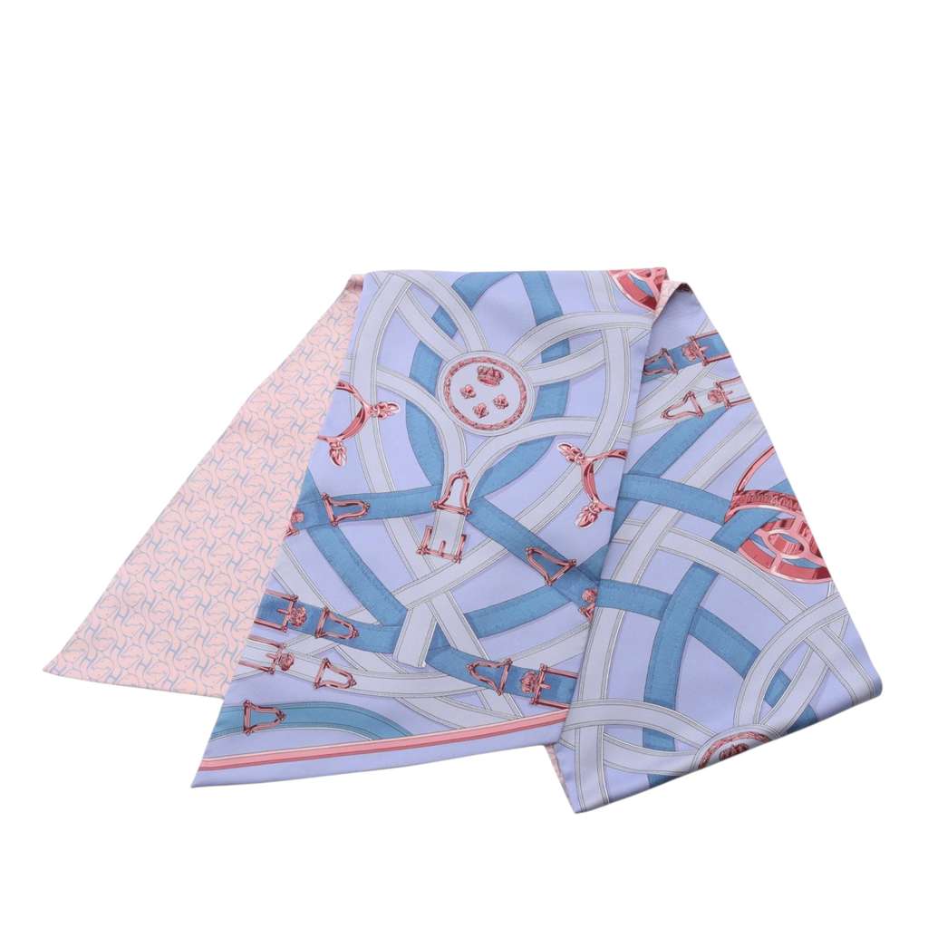 Hermès Maxi Cavalcadour a Cheval Silk Twilly Scarf