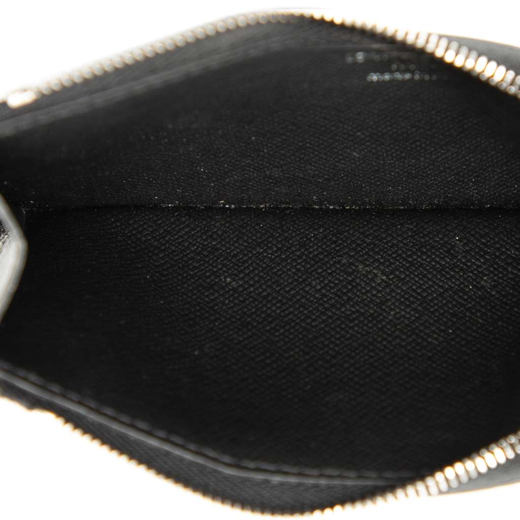 Louis Vuitton Monogram Eclipse Taigarama Coin Card Holder - 4