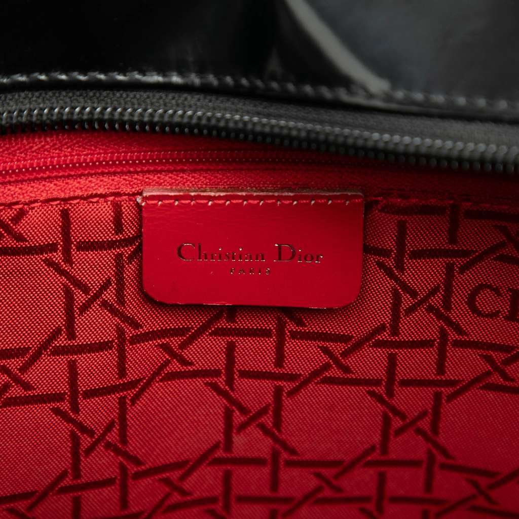 Dior Large Patent Lady Dior - 5