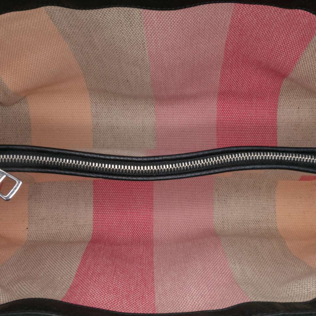 Gucci Medium Calfskin Bamboo Daily Shopper Satchel - 4