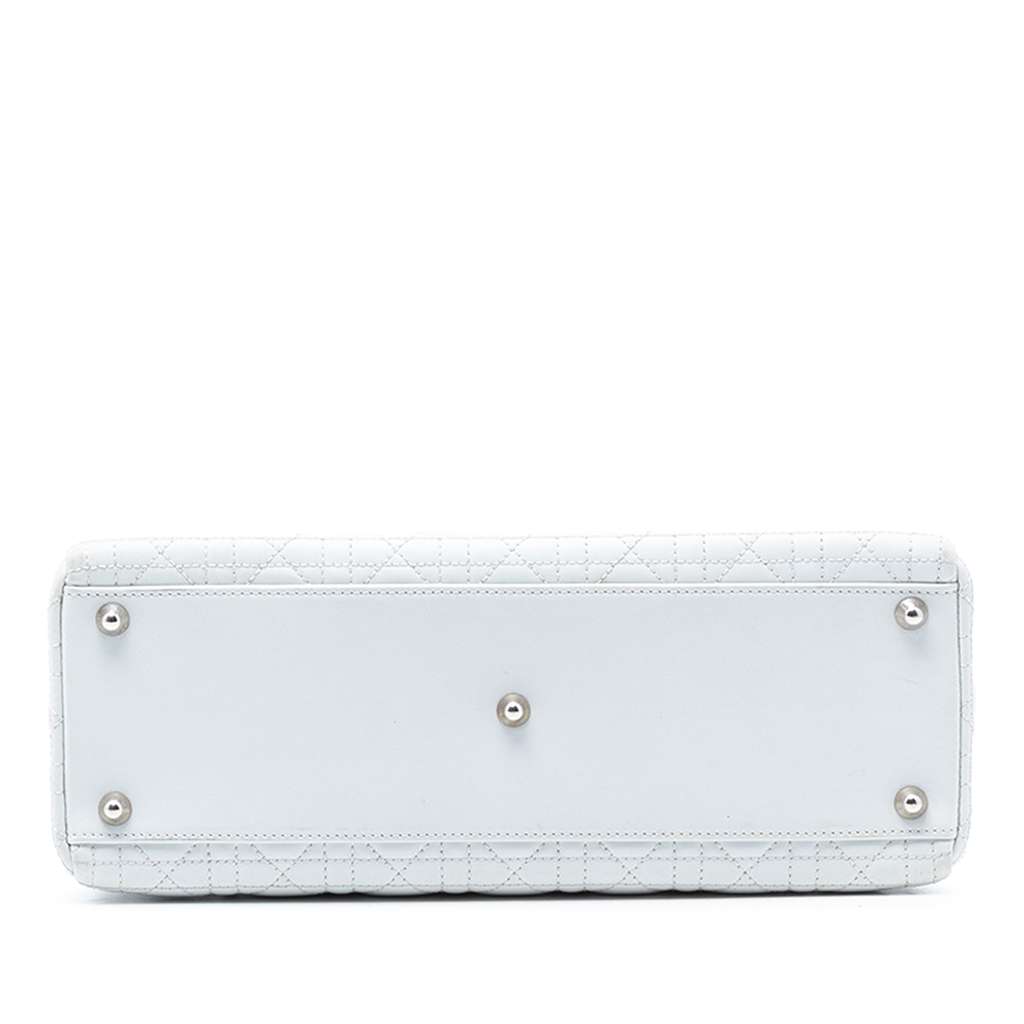 Dior Large Lambskin Cannage Lady Dior - 3