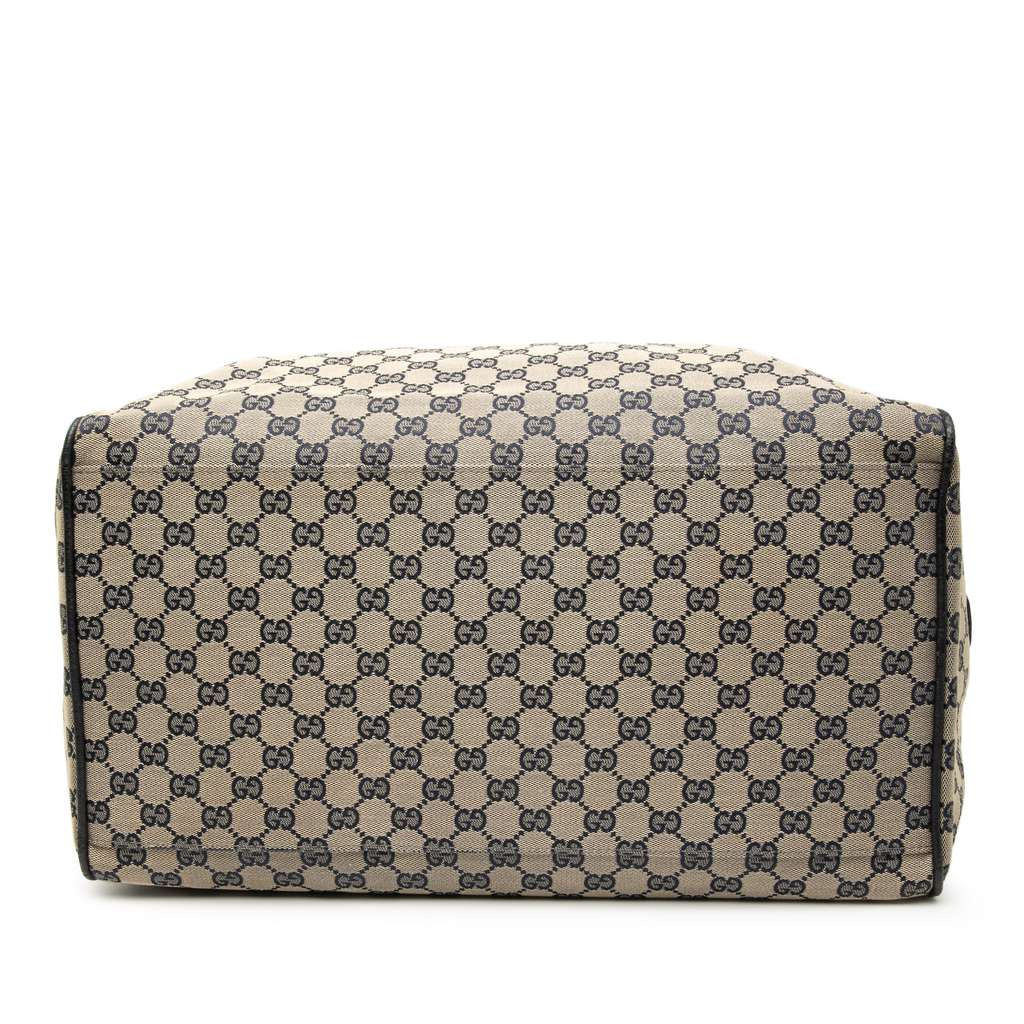Gucci GG Canvas Web Travel Bag - 3