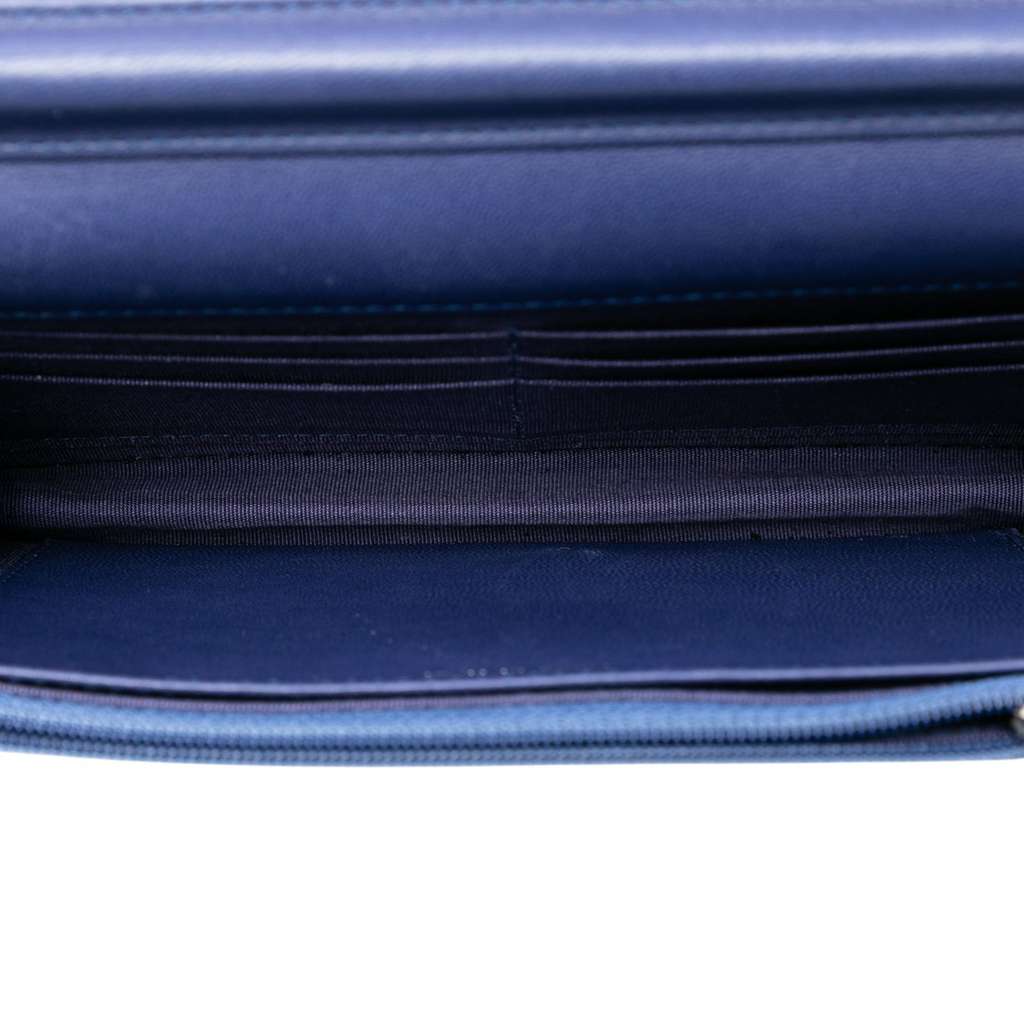 Chanel Ombre Lambskin Degrade Wallet On Chain - 4