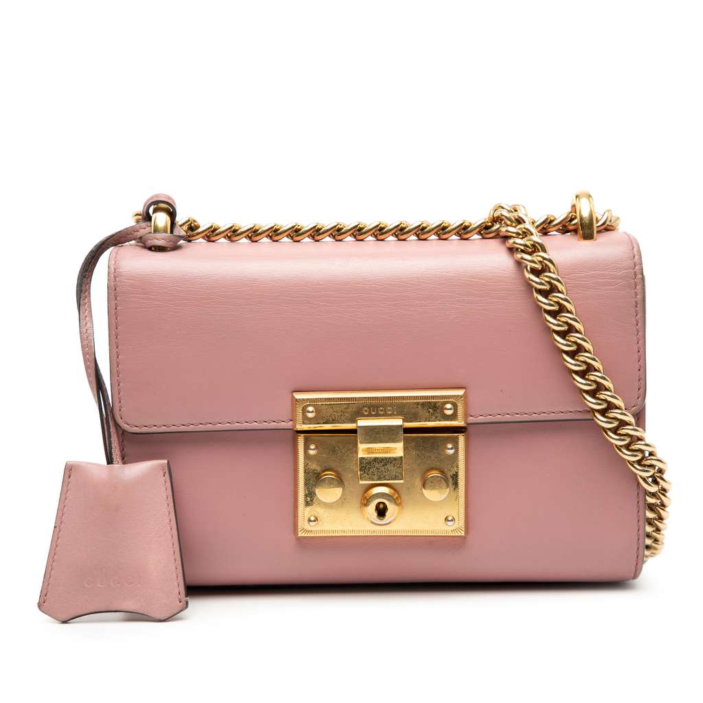 Gucci Small Leather Padlock Crossbody