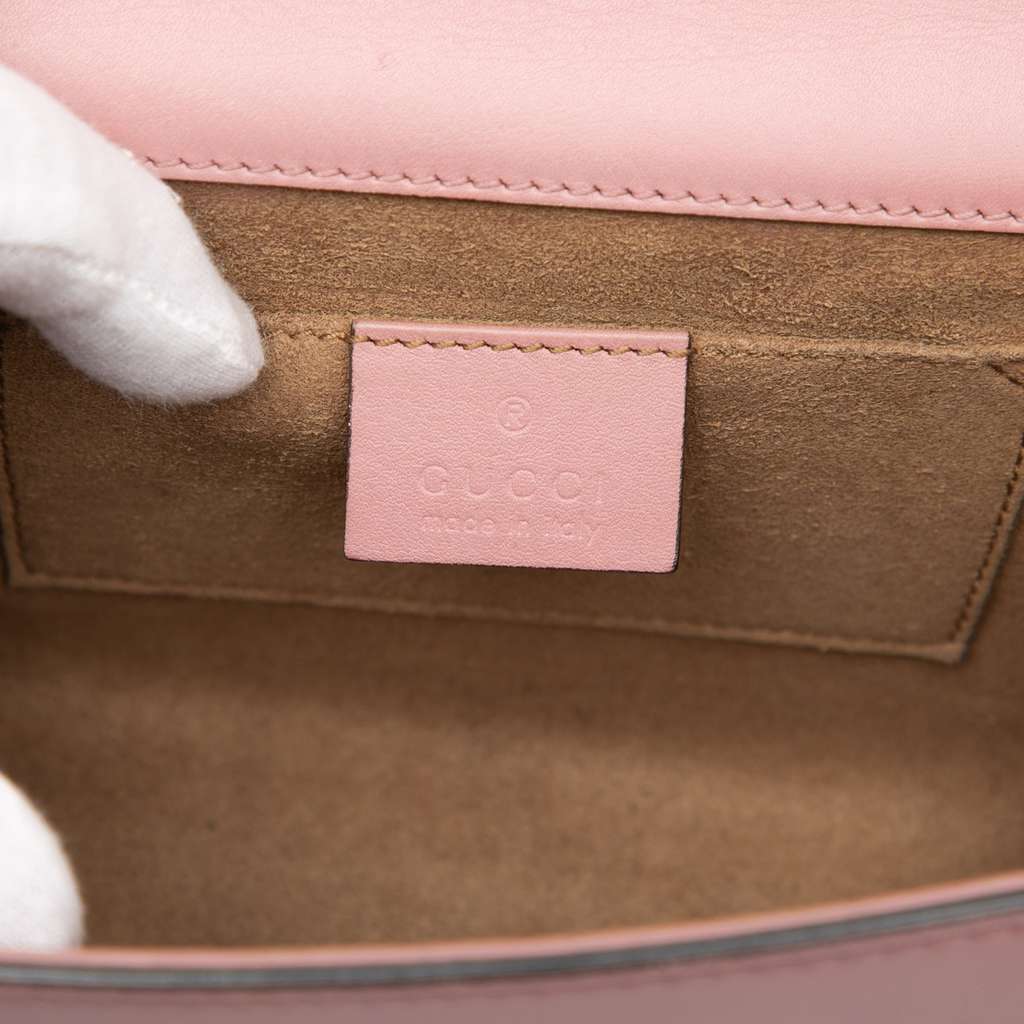 Gucci Small Leather Padlock Crossbody - 5