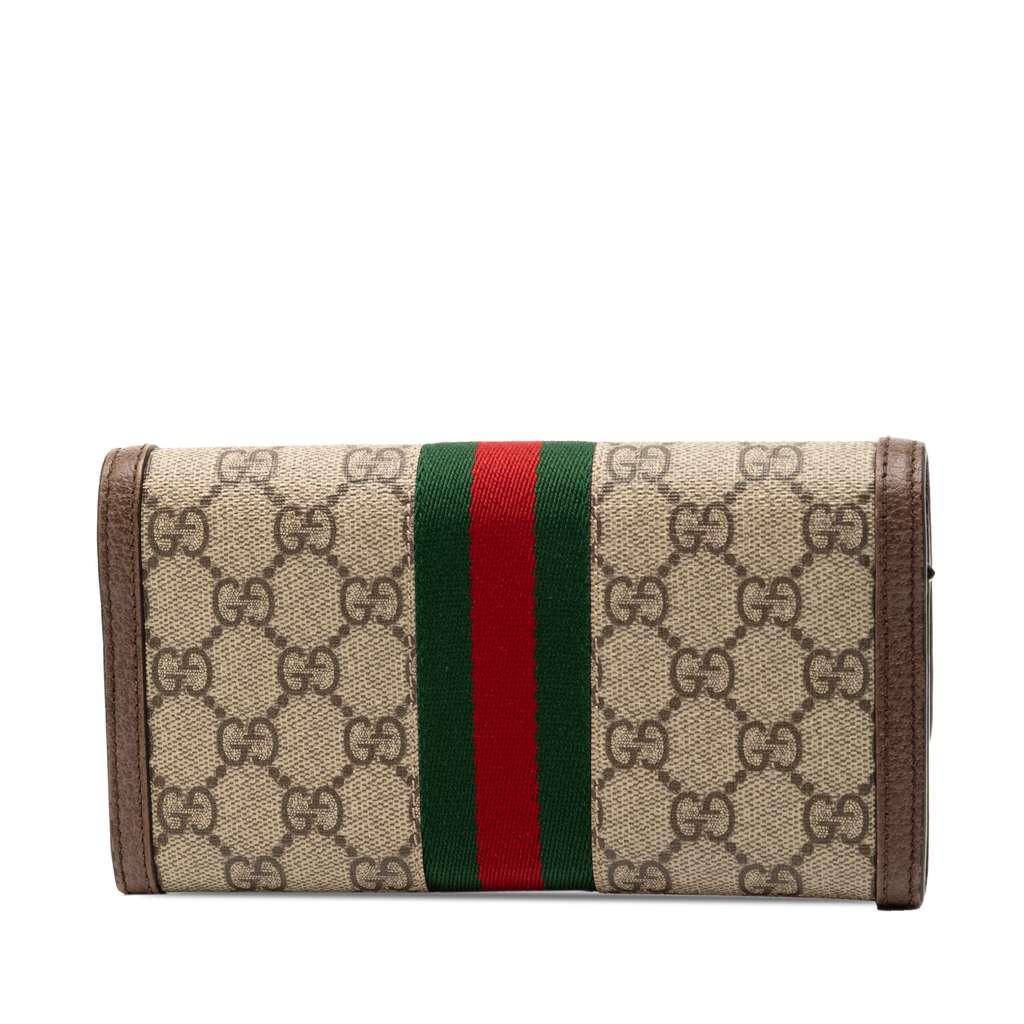 Gucci GG Supreme Web Ophidia Continental Wallet - 2