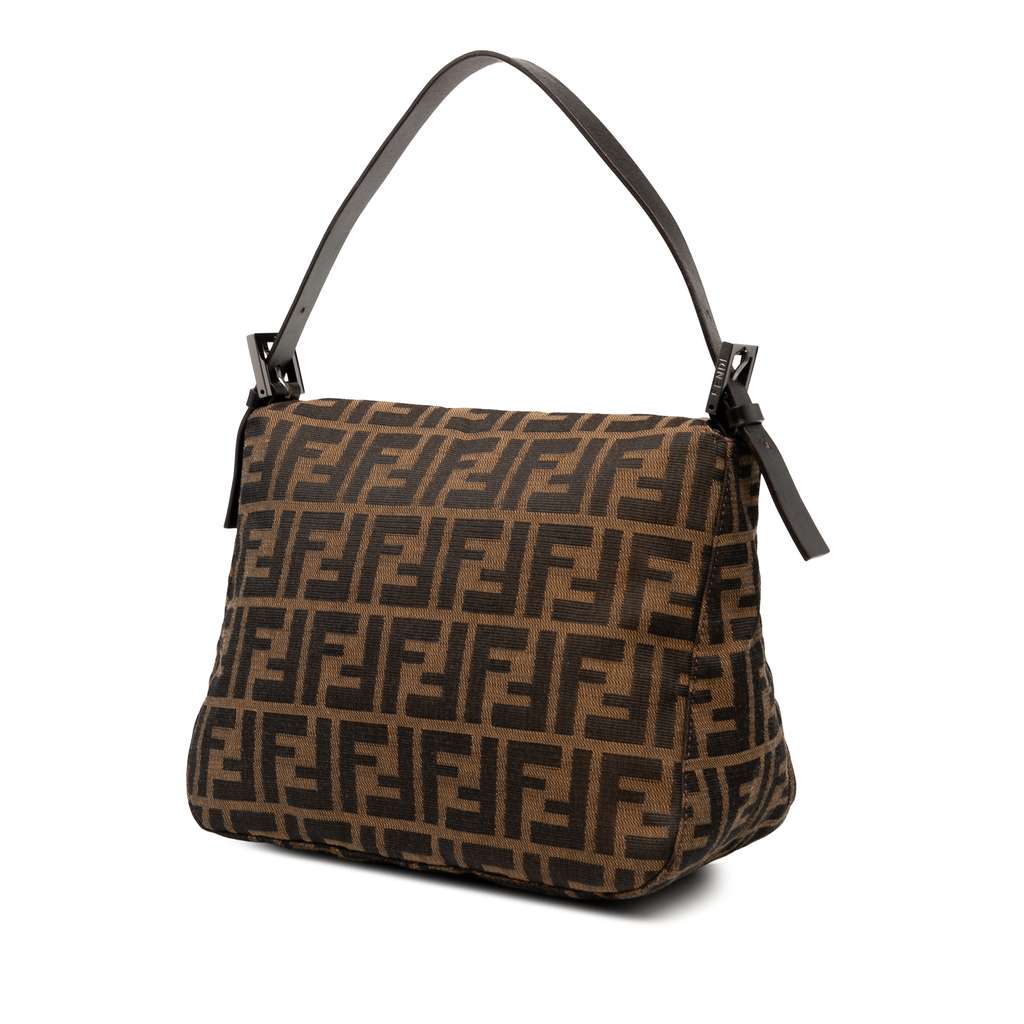 Fendi Zucca Canvas Double Flap Mamma - 2