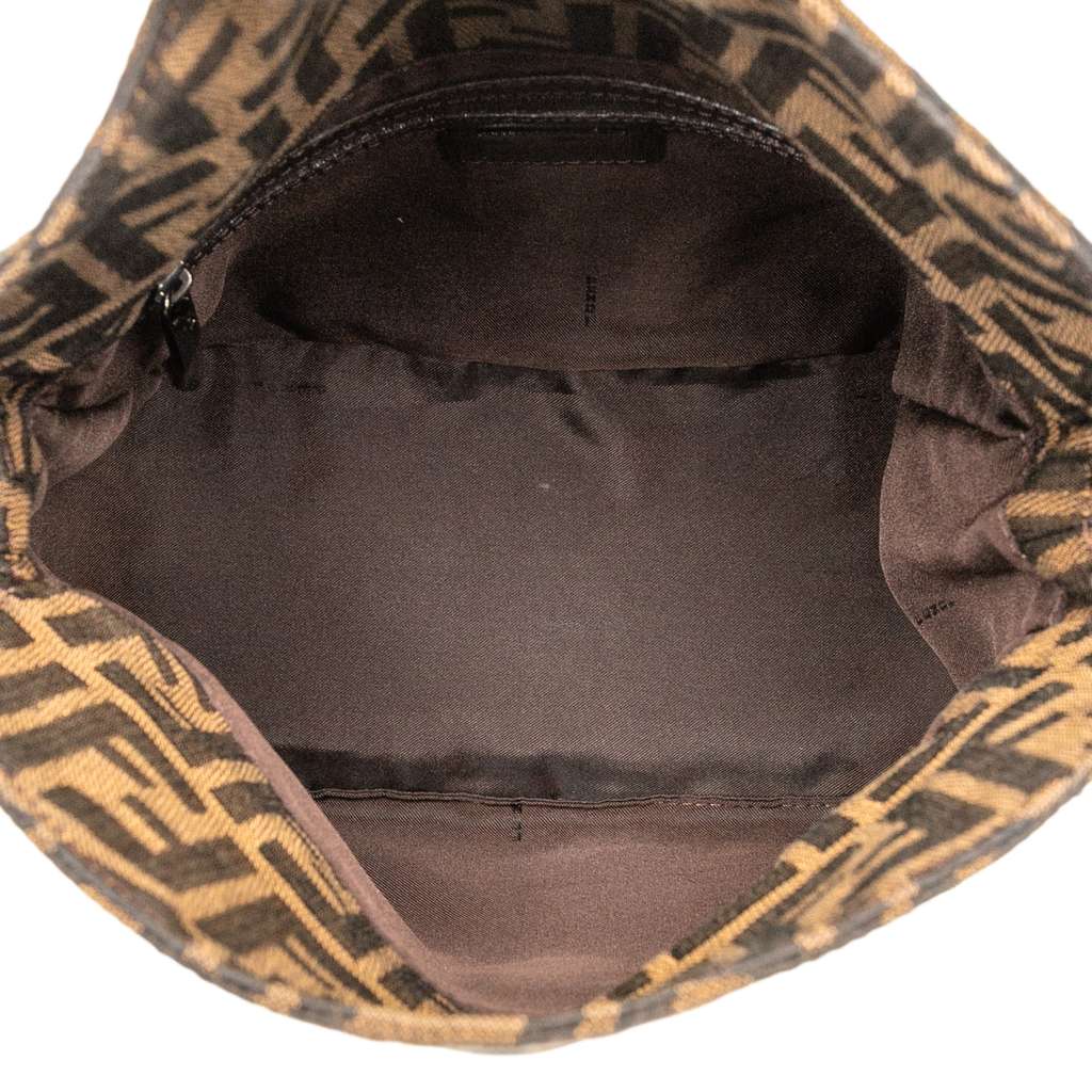 Fendi Zucca Canvas Double Flap Mamma - 4