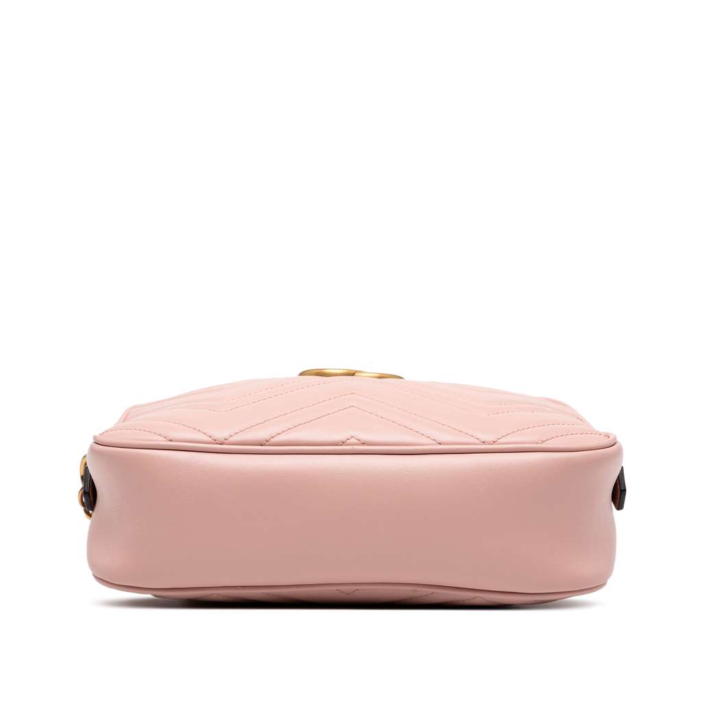 Gucci Small GG Marmont Matelasse Leather Crossbody - 3