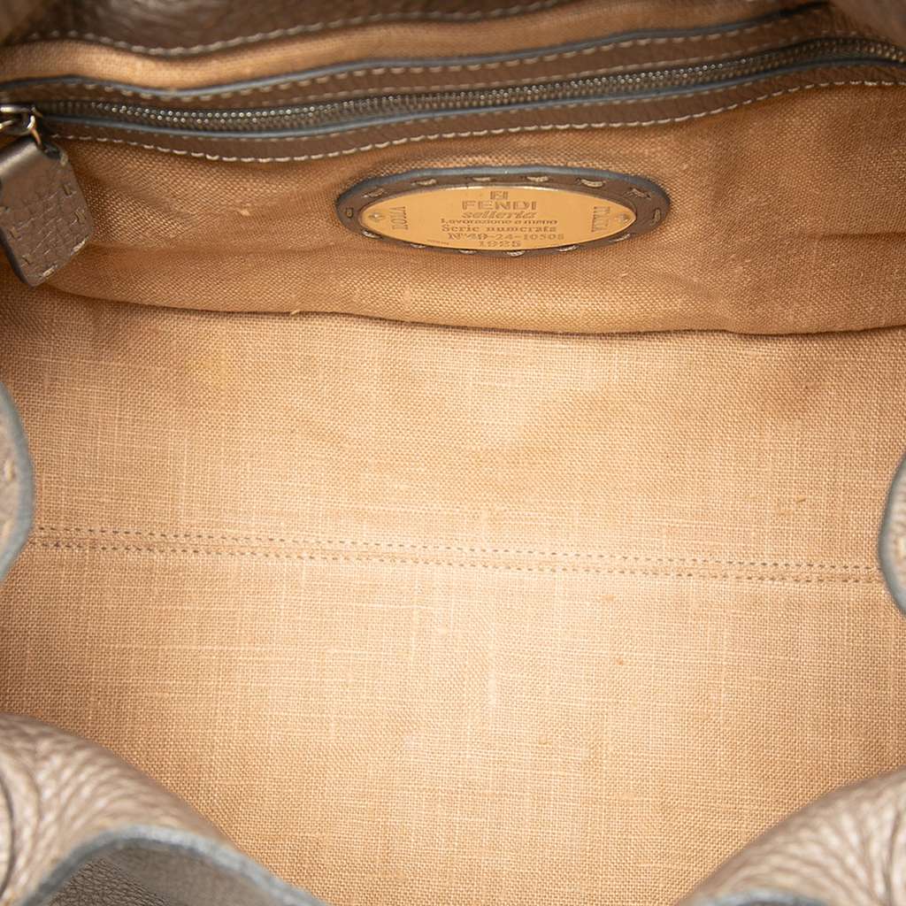 Fendi Leather Selleria Sporty Shoulder Bag - 4