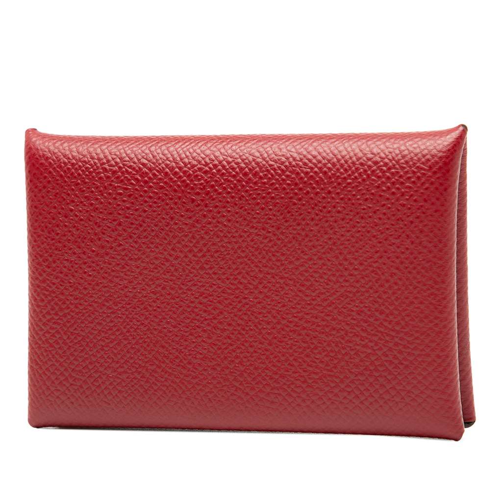 Hermès Epsom Calvi Card Holder - 2