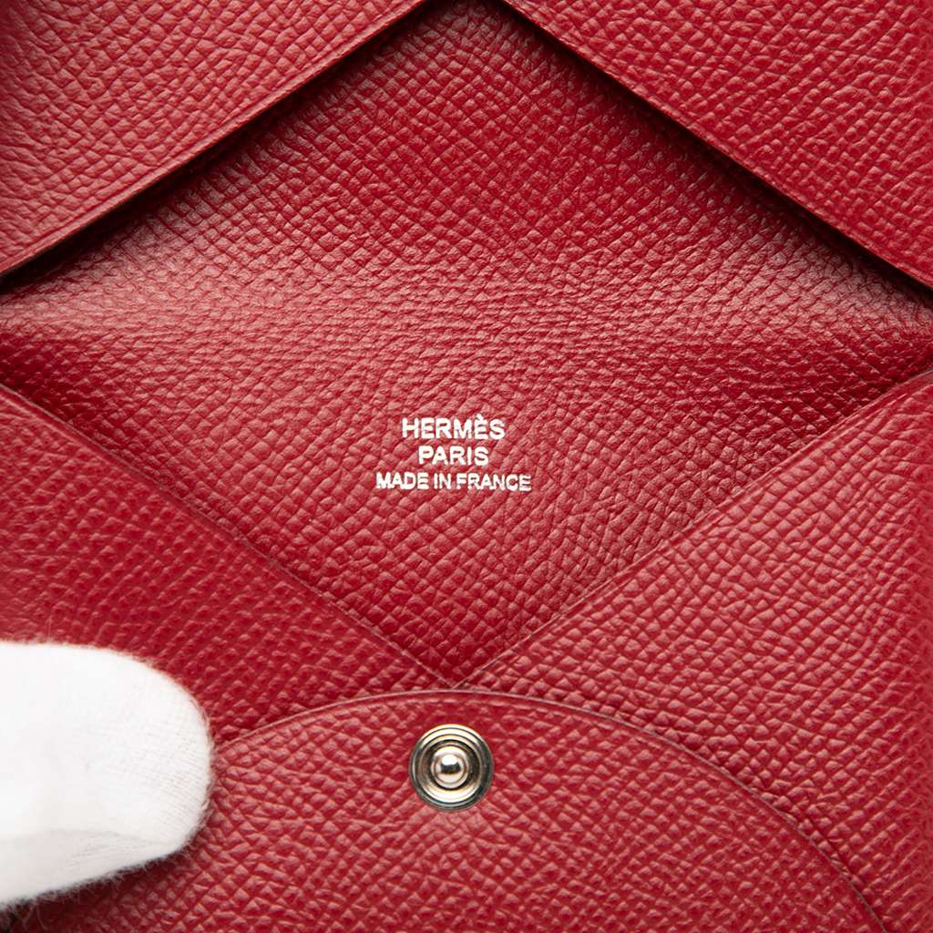 Hermès Epsom Calvi Card Holder - 5