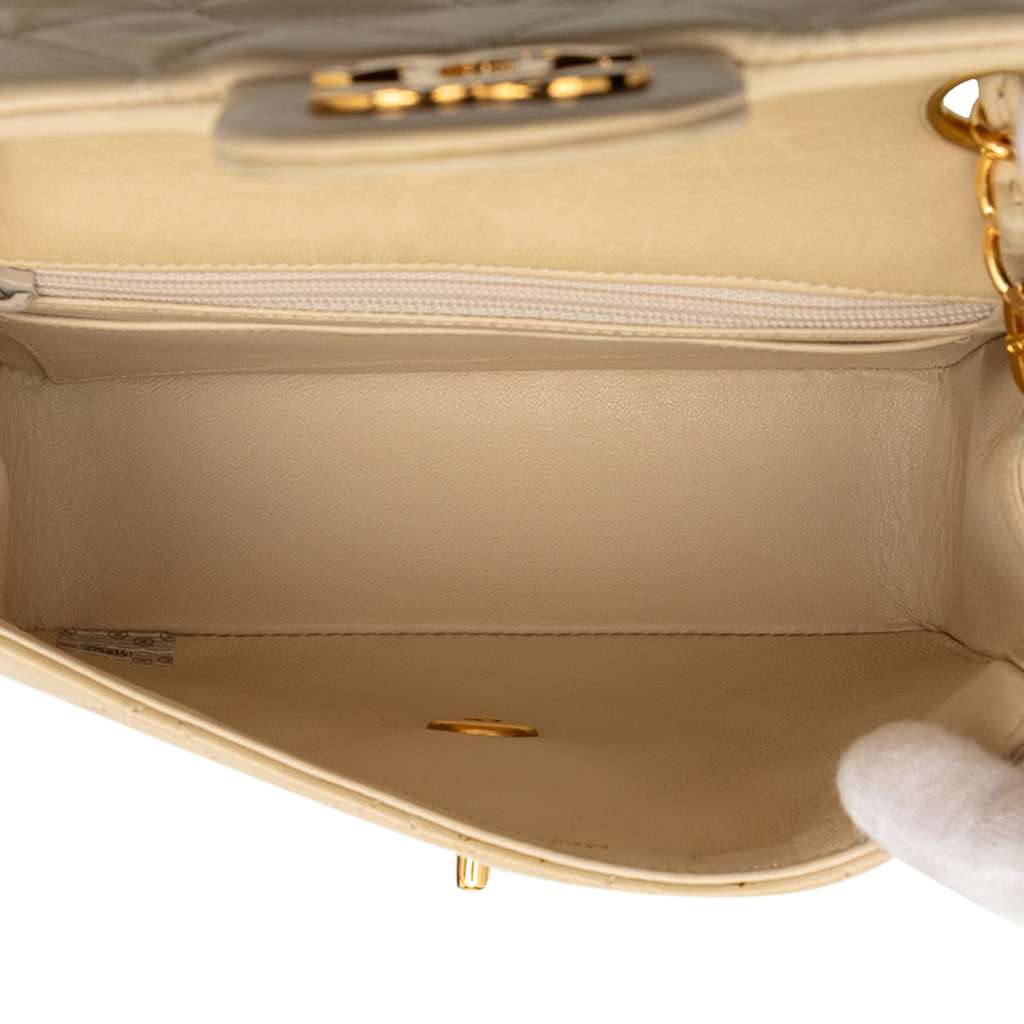 Chanel Mini Square Classic Lambskin Single Flap - 4