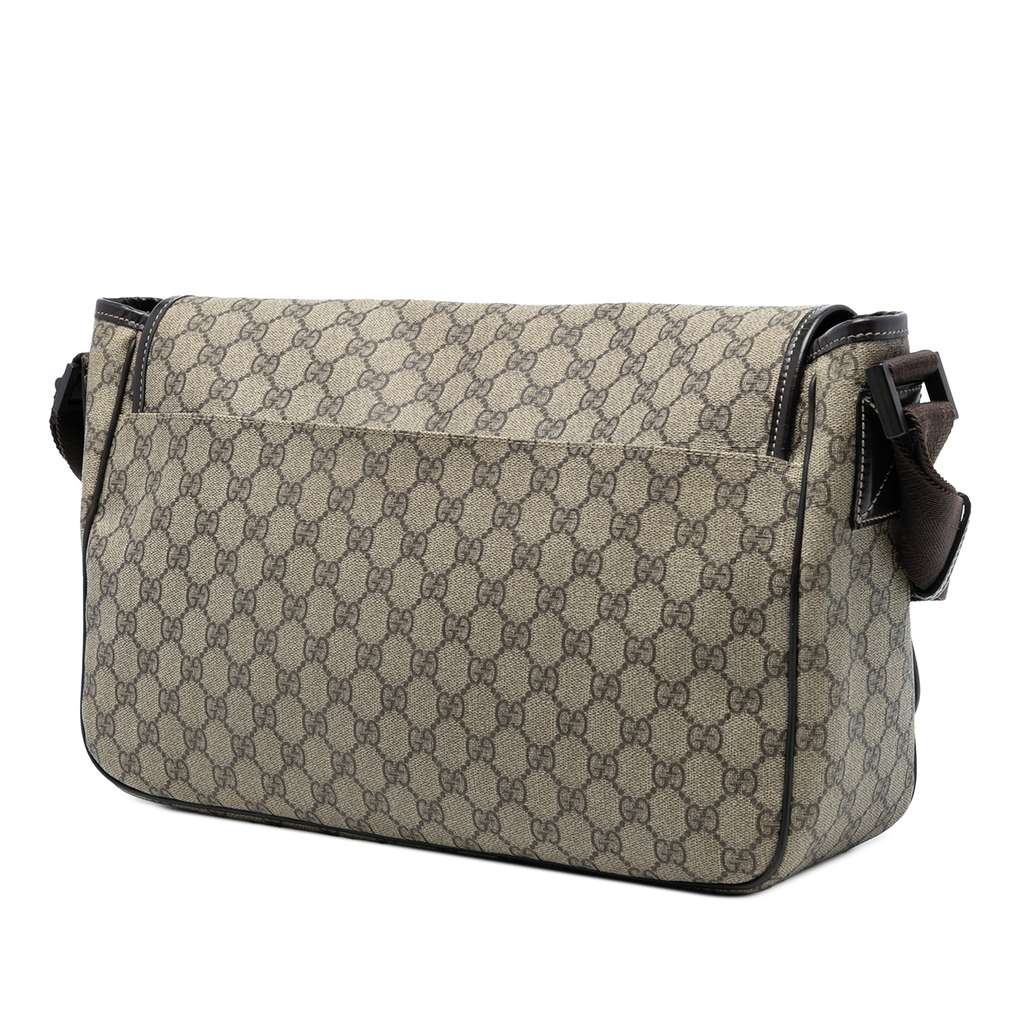 Gucci GG Supreme Interlocking G Crossbody - 2
