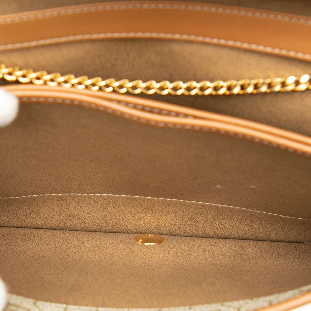 Dior Honeycomb Coated Canvas Chain Shoulder Bag - 4