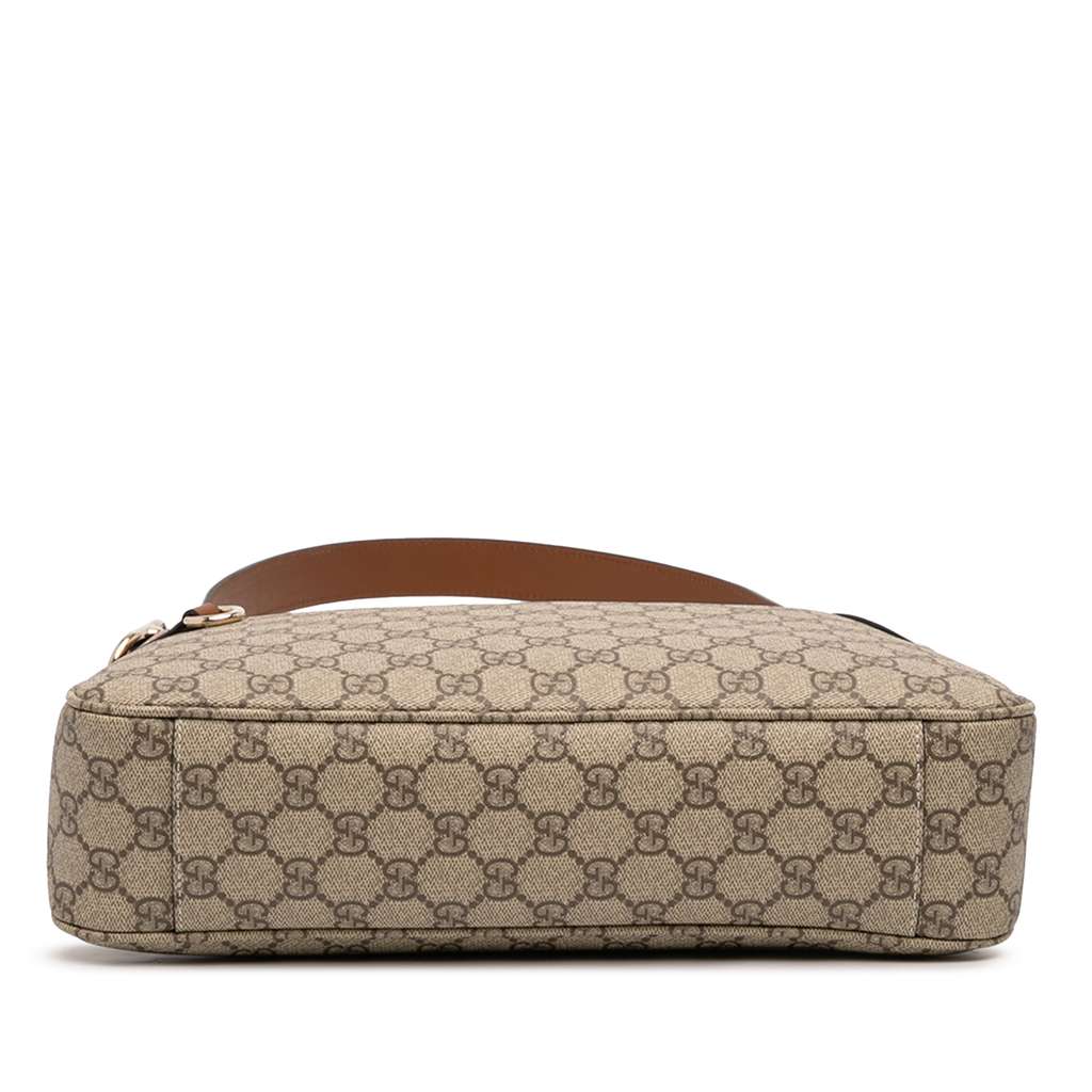 Gucci Medium GG Supreme Emblem Shoulder Bag - 3