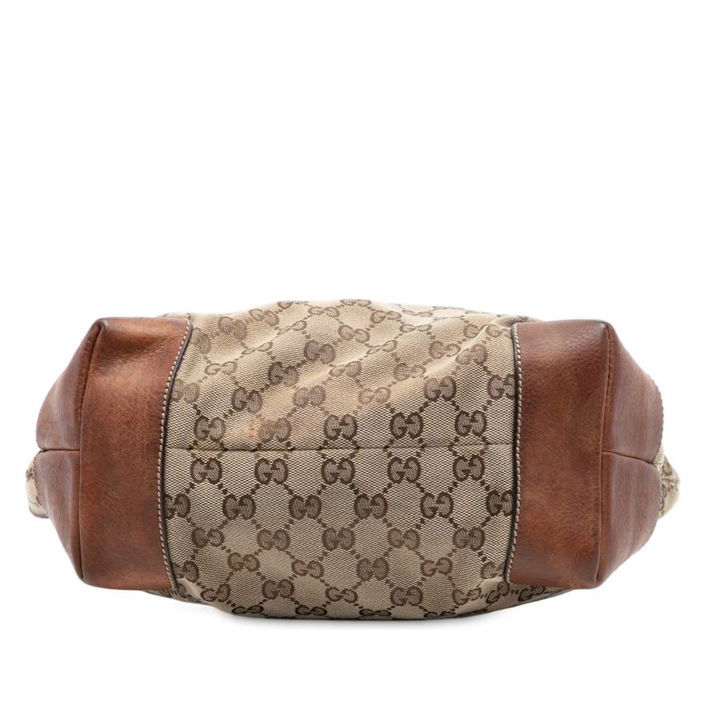 Gucci Medium GG Canvas GG Charm Tote - 3