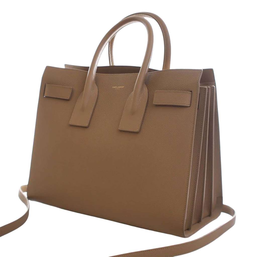 Saint Laurent Small Grained Calfskin Sac De Jour Satchel - 2