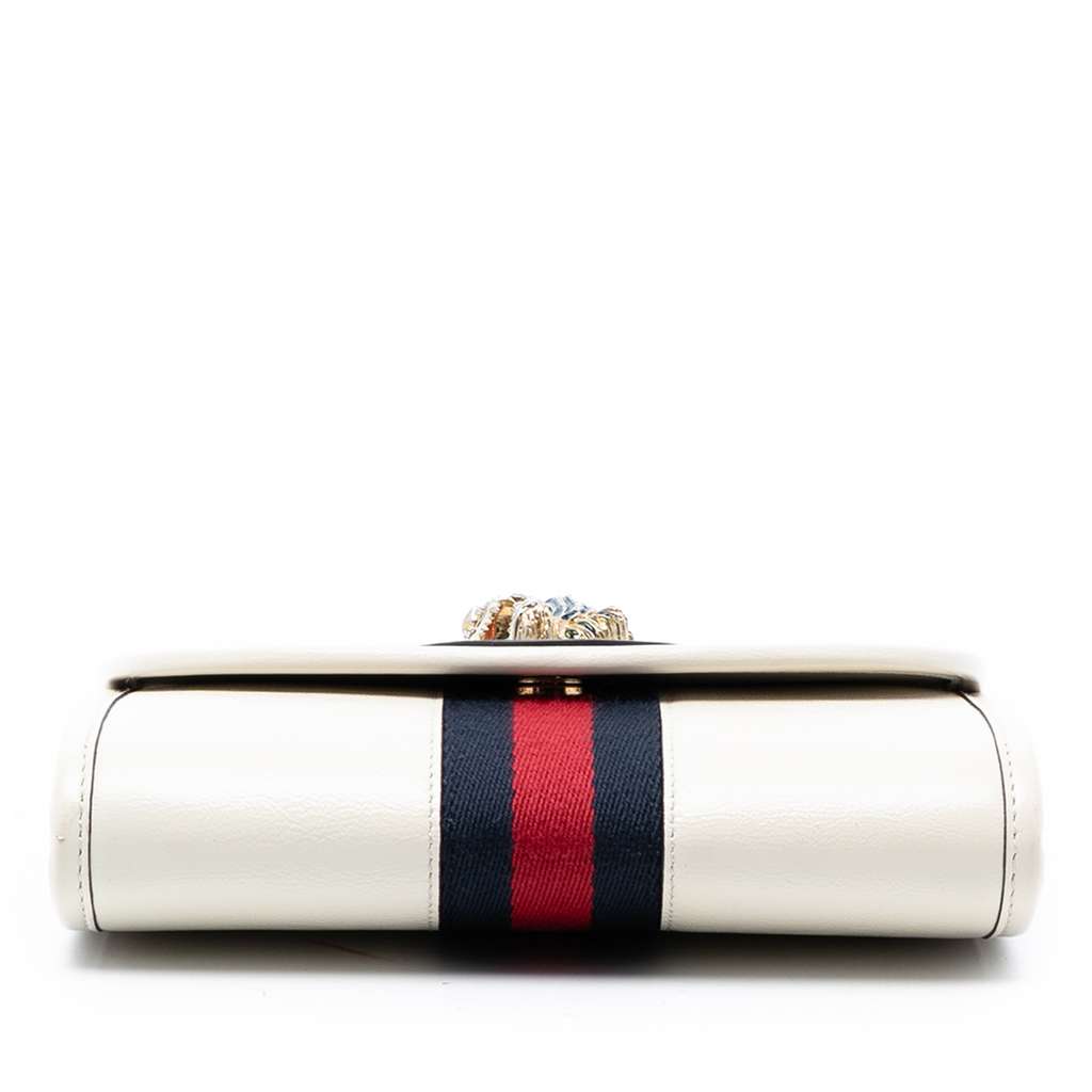 Gucci Mini Leather Rajah Web Chain Crossbody - 3