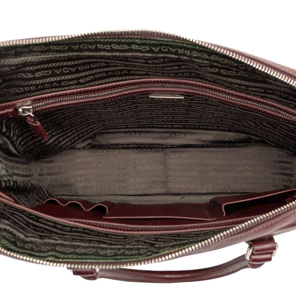 Prada Saffiano Business Bag - 4