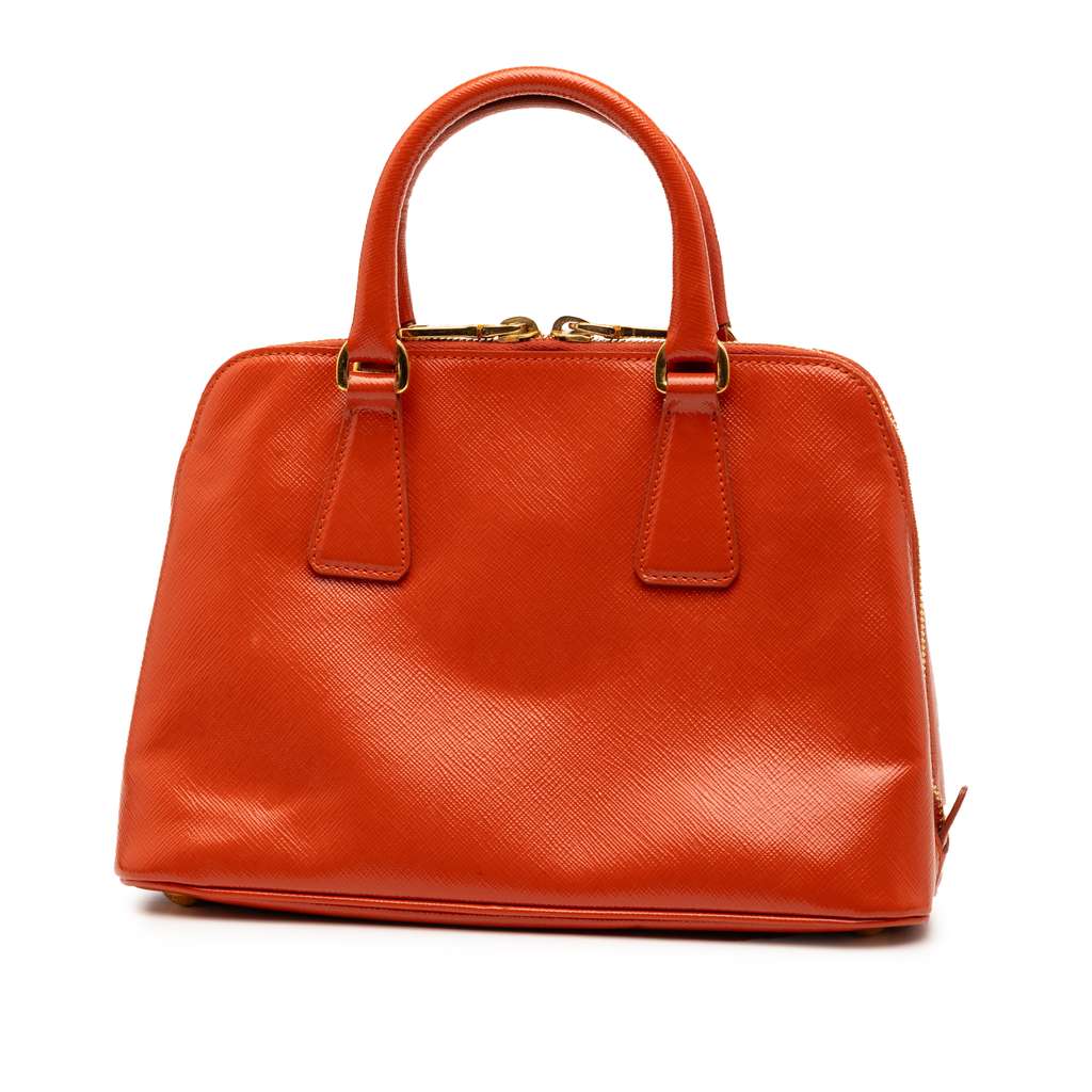 Prada Small Saffiano Vernice Promenade Satchel - 2