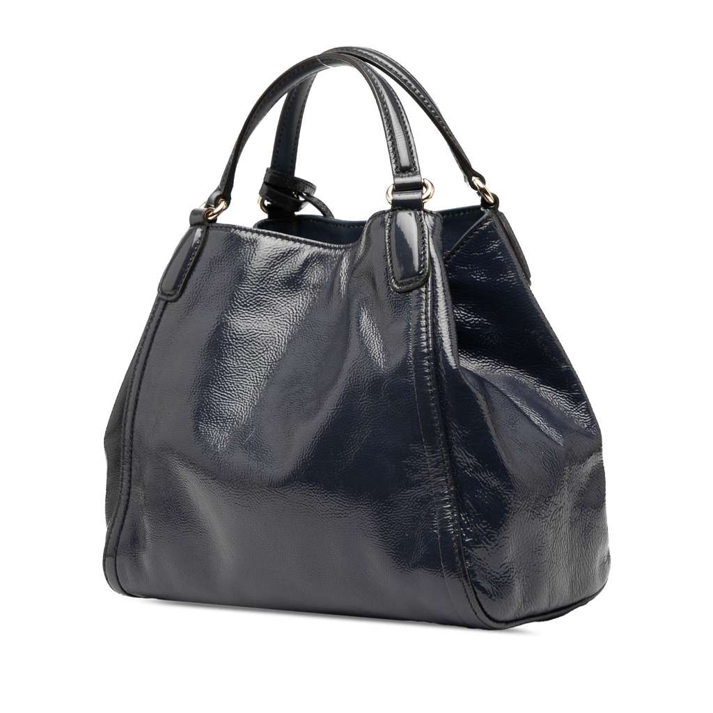Gucci Small Patent Soho Satchel - 2