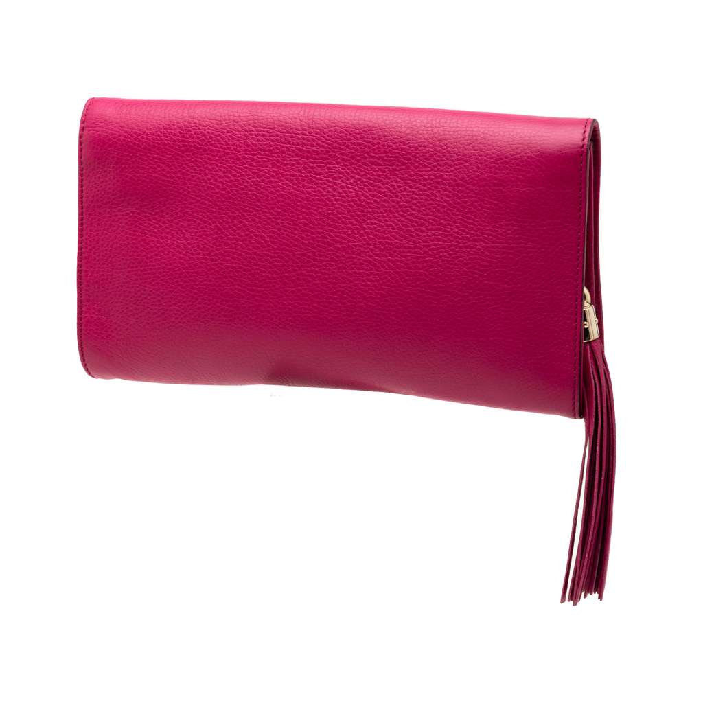 Gucci Leather Soho Disco Clutch - 2