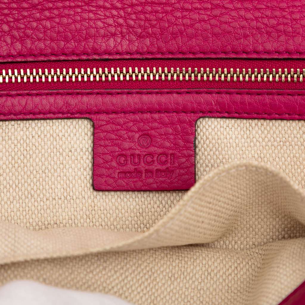 Gucci Leather Soho Disco Clutch - 5