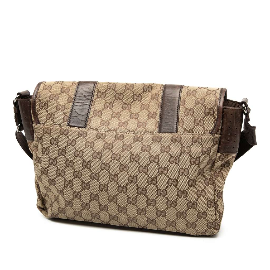 Gucci GG Canvas Messenger Bag - 2