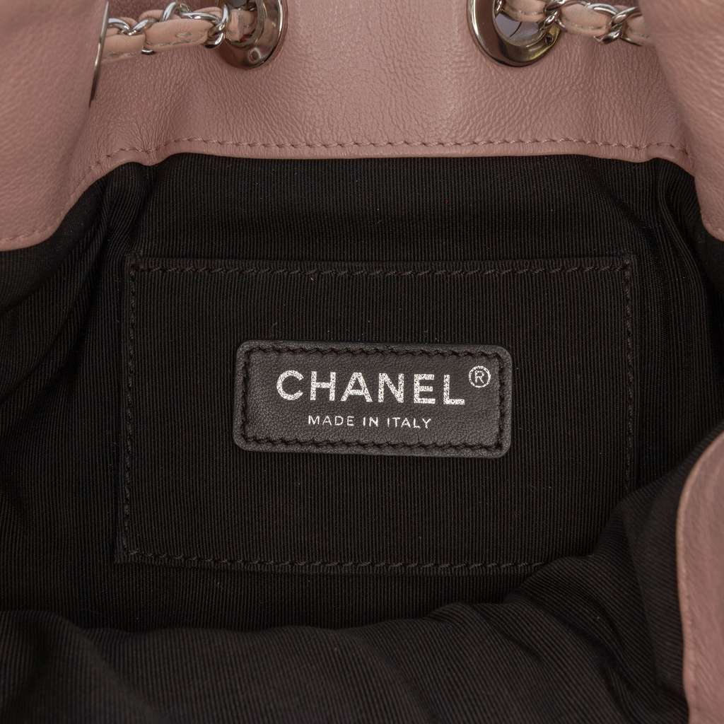 Chanel CC Quilted Lambskin Cuba Drawstring Bucket Bag - 5