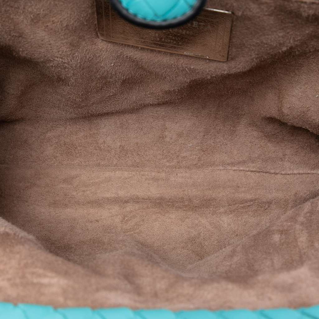 Bottega Veneta Bicolor Nappa Intrecciato The Lauren 1980 Clutch - 4