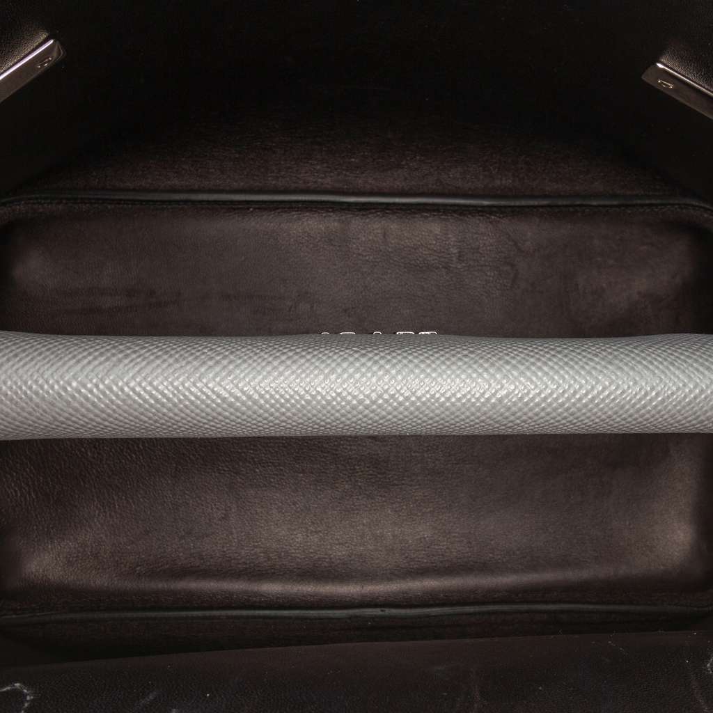 Prada Saffiano Cuir Double Turnlock Satchel - 4