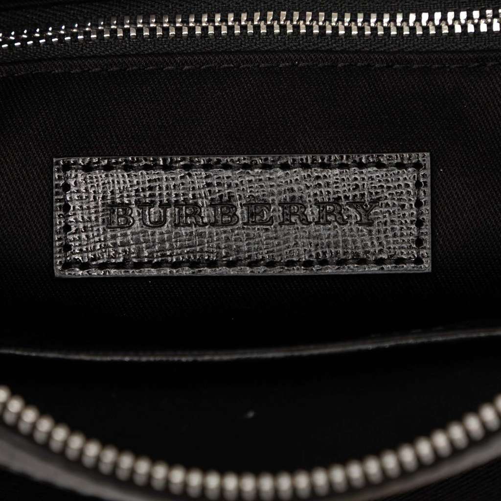 Burberry Smoke Check Coated Canvas Beckley Crossbody - 5