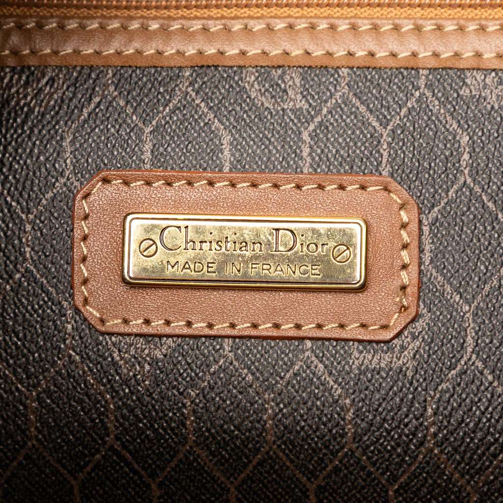 Dior Honeycomb Coated Canvas Boston Bag - 5